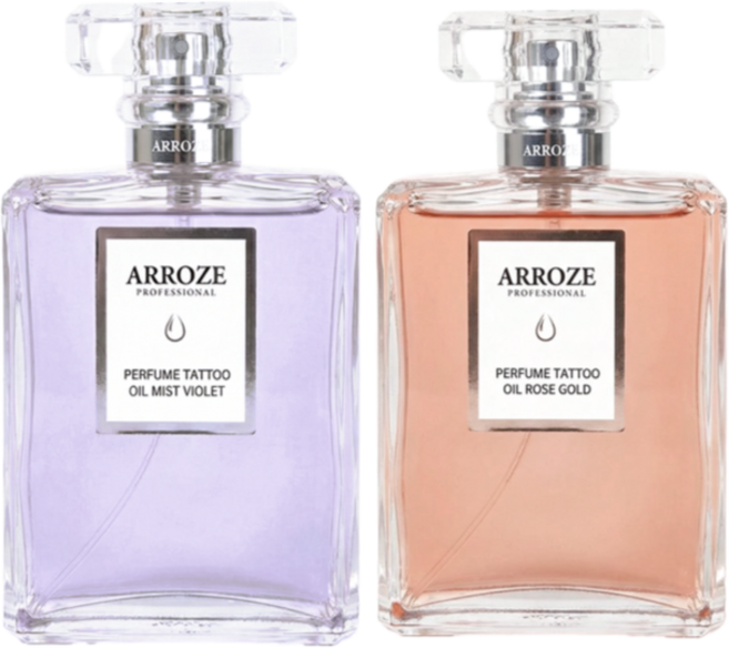 아로즈 퍼퓸 타투 오일 미스트 바이올렛 미용실 향기좋은 뿌리는 에센스 휴대용, 1개, 30ml