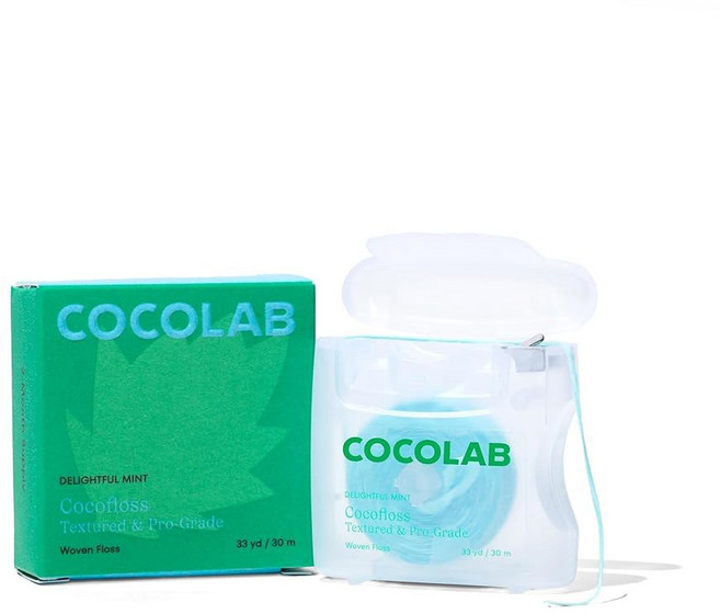 코코플로스 치실 의사가 설계한 구강 관리 민트 친화적인 오일 스트링 스풀 1개(33일, 99 Foot (Pack of 1)