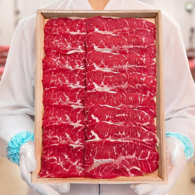 베스트밀 바로구이 부채살 슬라이스 불고기용, 3개, 300g