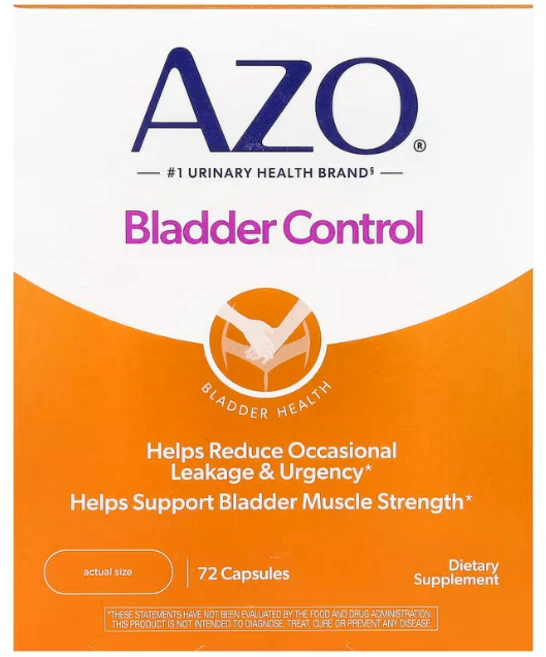 AZO 블래더 컨트롤 72캡슐, 72 Count (Pack of 1), 1개, 72정 - 쿠팡