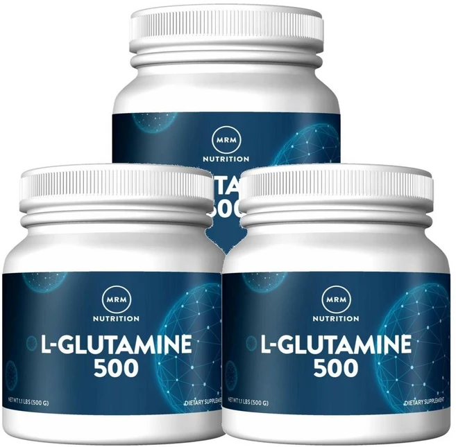엠알엠 L-글루타민 파우더, 500g, 3개 - 쿠팡