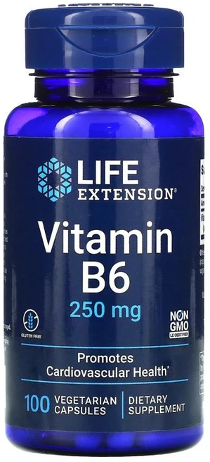 Life Extension 라이프 익스텐션 Vitamin 비타민 B6 250mg 100정, 1개, 기본 - 쿠팡