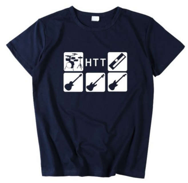 케이온 반팔 반소매 티셔츠 남녀공용 굿즈