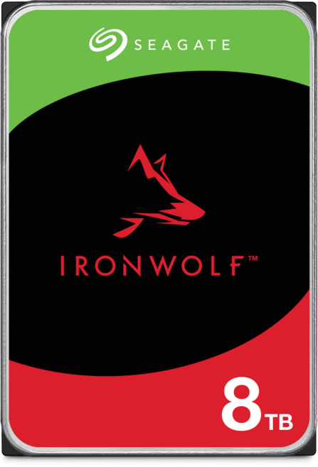 Seagate IronWolf NAS 專用硬碟, ST8000VN002, 8TB
