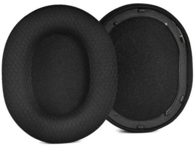 레이저 블랙샤크 V2 Pro 2023 무선 헤드셋 블랙 RZ04 블랙샤크 V2 PRO 2023 버전 이어 패드 쿠션 호환 커버 귀마개, 1세트, 메쉬