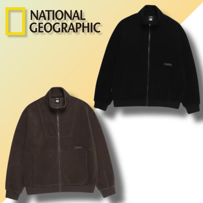 국내매장정품 내셔널지오그래픽 플리스 점퍼 NATIONAL 남성 플리스 자켓 오버핏 남성 후리스 자켓 남자 플리스 점퍼 가벼운 플리스 자켓 남성 플리스 남자 플리스 캐주얼 플리스