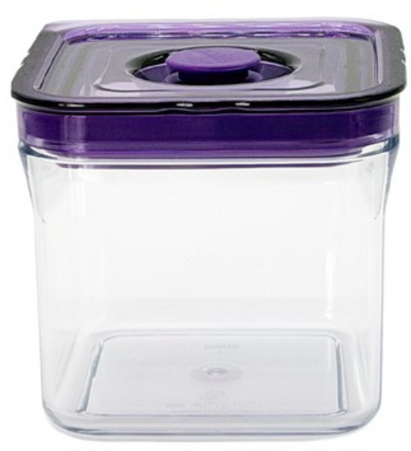 올트라이탄 진공밀폐용기 이지바큠 정사각 600ml 1개, 없음