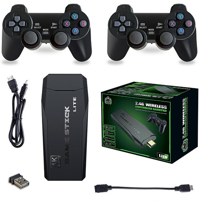 BuyChoo M8 라이트 2.4G 무선 컨트롤러 게임패드 64GB, 1개