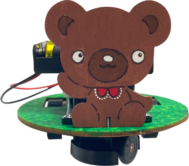 티처스 교과연계 과학키트 STEAM DIY 장애물 회피 곰돌이 자동차 C-46, 1개