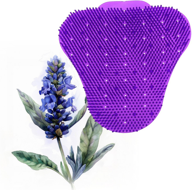 써클린 남자 소변기 향기 패드 요석제거제 화장실 지린내 변기 냄새제거 3종, 라벤더향, 1개, 57g