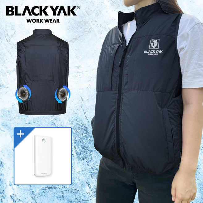 블랙야크 선풍기조끼 등산 여름 냉풍조끼 아이스 쿨링 남성