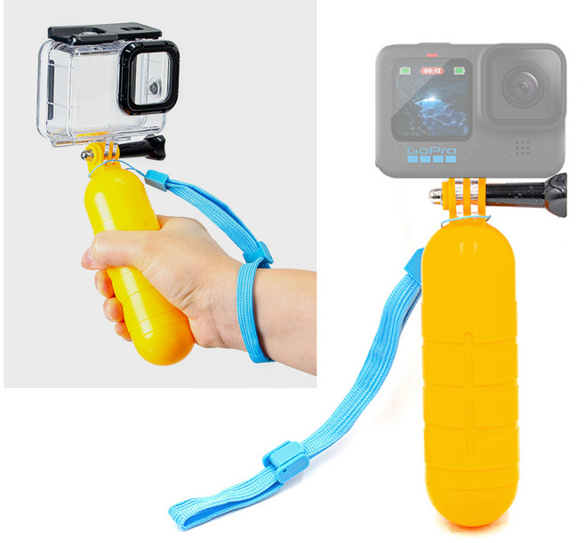 액션캠 플로팅 그립 홈 안전 디자인 부력봉 방수 셀카포드 수중 수상 수영장 촬영 고프로 인스타360 오즈모, 1개, AC-X054