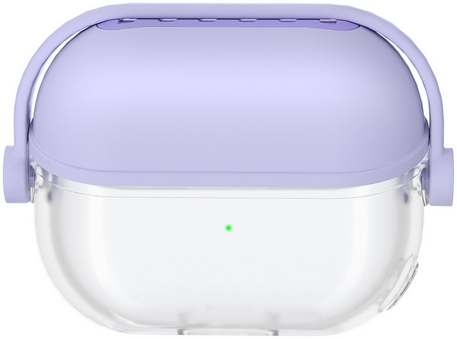AYOUOK 적용 갤럭시 버즈3 갤럭시버즈3프로 케이스멀티 거치대 이어폰 케이스 HJBUDS3SK, 보라, 1개, Buds3/Buds3 Pro
