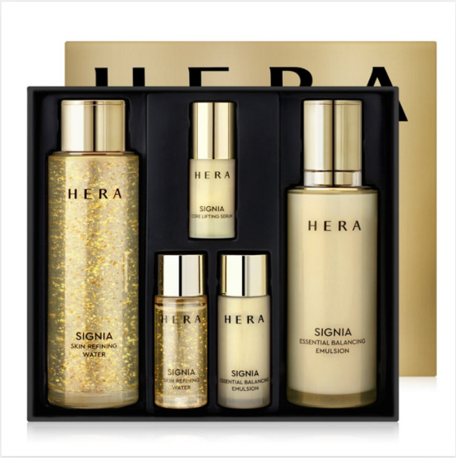피부 생기 충전 헤라 시그니아 에멀젼 워터 2종 hera 스킨 로션 기초세트, 1개
