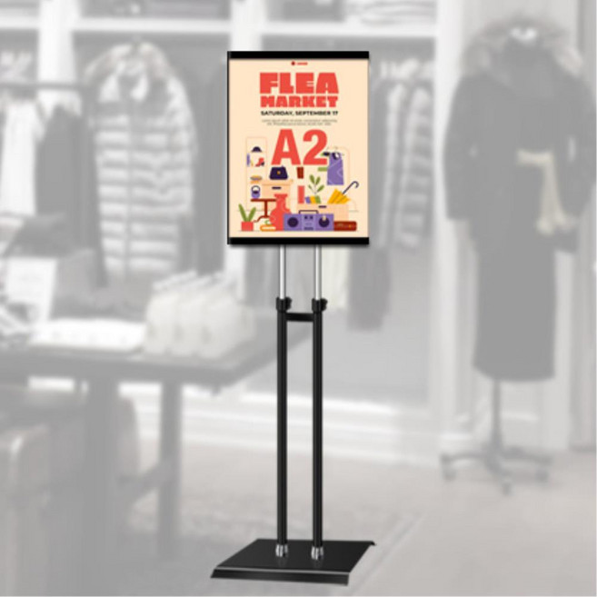 식당입구 메뉴 가격표 A2 포스터 스탠드안내판 골프장 매장 헬스장 전시 시험장 뷔페, 1개