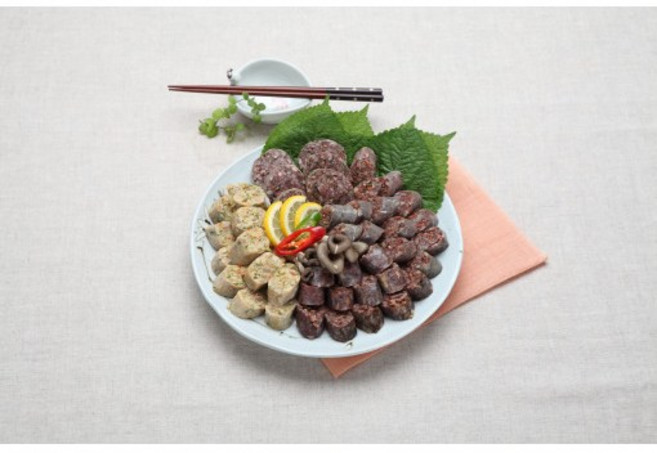 야채순대. 아바이순대 토종순대 아이들간식 어른들 술안주로 좋고 캠핑에서 구워먹기 좋은 다손순대, 토속순대, 800g, 1개