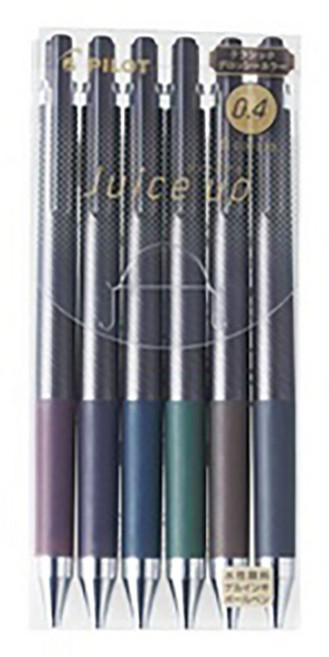 PILOT Juice up 果汁筆 6色組, 1個, 0.4 超級果汁筆 (古典光澤)