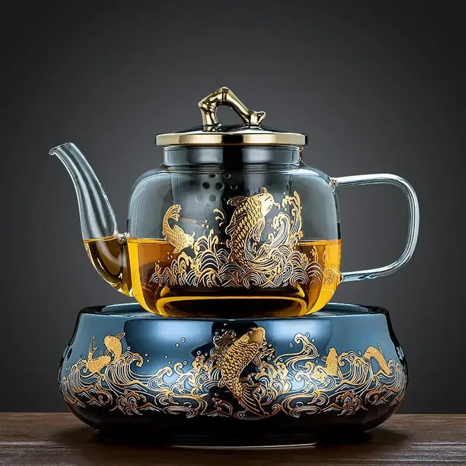 220V 고온 저항 전기 티 스토브 및 케틀 세트 가정용 CCC, 01 KR, 13 kits N