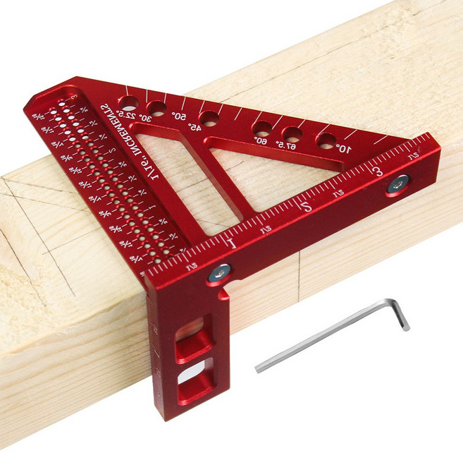 더우글 스피드스퀘어 삼각자 연귀자 목공 자, 1개