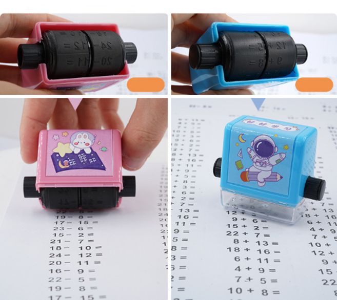 [더홀릭] 사칙연산 덧셈 뺄셈 곱셈 나눗셈 스탬프 저학년 롤링 산수도장 자동출제, 빼기