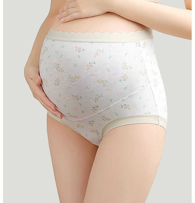 Sowell舒薇 孕婦內褲 托腹孕婦內褲 防夾臀 高腰孕婦內褲 FA25312