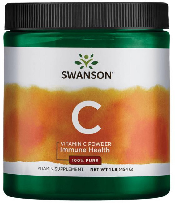 SWANSON 斯旺森 維他命C粉, 1罐, 454g