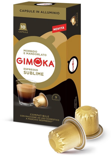Gimoka Espresso Sublime 意式濃縮咖啡膠囊, 10個, 40ml