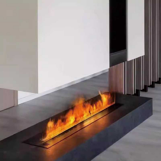 실내 불멍 벽난로 가습기 수증기 모닥불 소품 거실, 길이 1000mm, 길이 1000mm