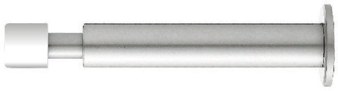 일자 도어스토퍼 1번 AL백색 스프링내장형, 1개