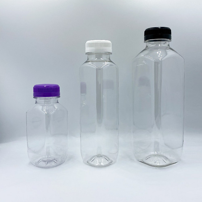 [보틀스] 250 400 700ml 미리 38파이 사각 페트병 더치 페트병 플라스틱병 공병 PET병 빈페트병 페트공병 국산, 100개, 400ml, 백색(38파이)