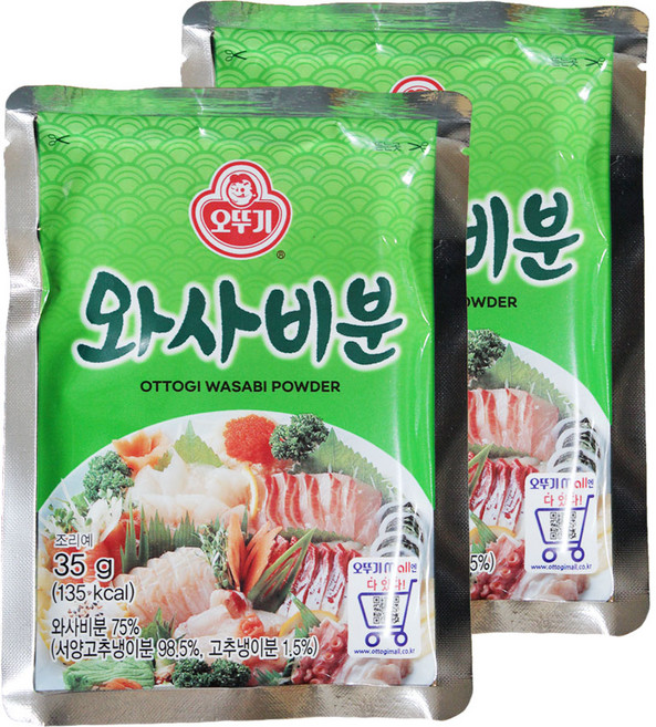 오뚜기 와사비분 35g 2개