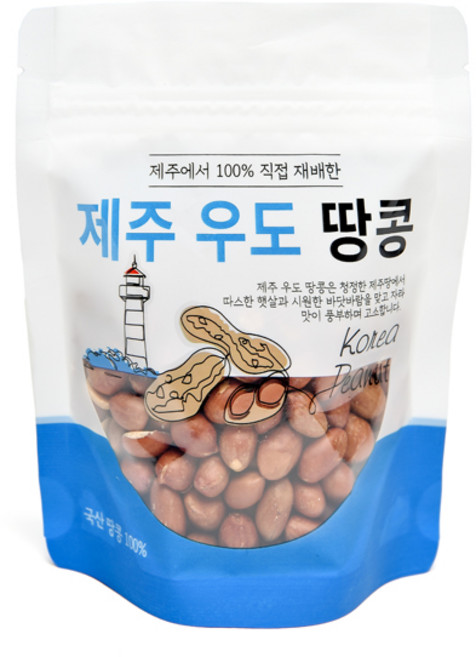 산천농원 국내산 우도땅콩 70g, 1개