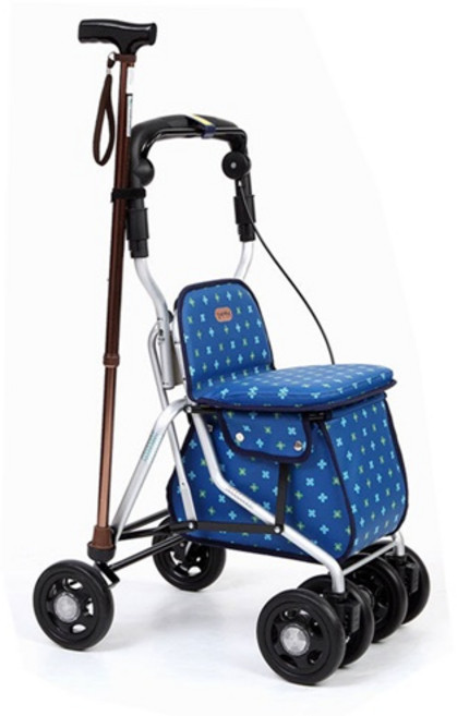 노인보행기 할머니유모차 성인용보행기, 1개