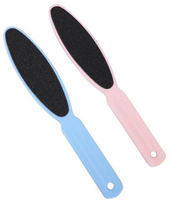 일본 양면 사포 발밀이 발 뒤꿈치 각질 굳은살 제거, 1개입, 1개