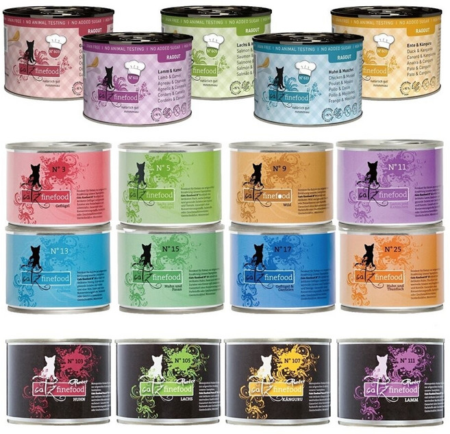 德國 CATZ 凱茲 貓咪主食罐頭 12罐組 180g-200g 經典美食家 單一純肉低敏 德式燉肉無穀, 1個, 純肉低敏-No.111羔羊200g,超取限一箱
