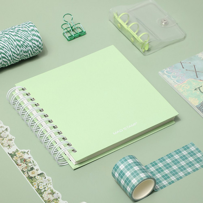 매드스탬프 키치 포토 앨범 프로, 포토앨범 그린, 30매