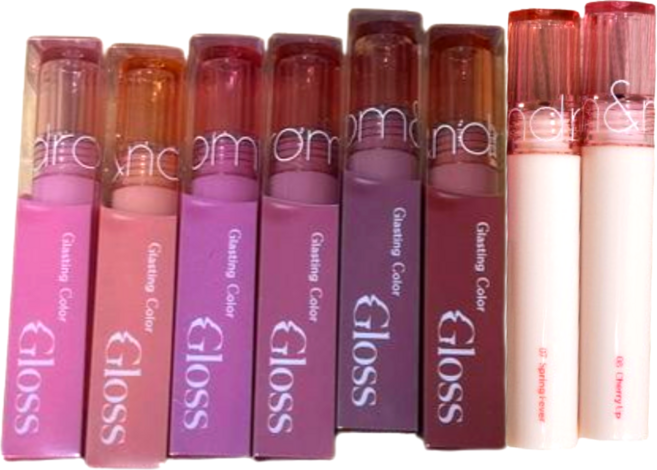 롬앤 글래스팅 컬러 글로스, 01 피오니 발레 PEONY BALLET, 1개