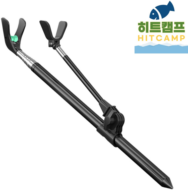 낚시대 받침대 거치대 주리 받침틀, 블랙
