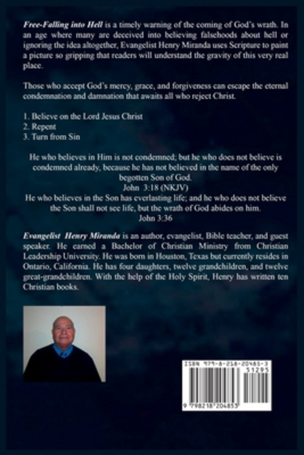 (영문도서) Free-Falling Into Hell Paperback, Evangelize for Jesus Minist..., English, 9798218204853