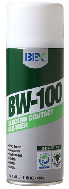 BEX 벡스 접점부활제 BW-100 225g 450g 전기전자접점크리너 제거제, 1개