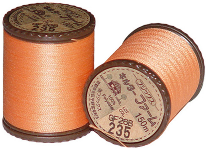 일본후직스 퀼터팜 핸드퀼팅실 150m 전체색상 모음집 실, 235, 1개