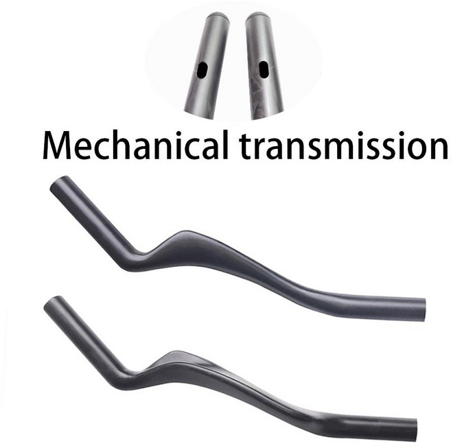카본 TT바 산악자전거 사이클 전동 드롭바 카본티티바, 1개, 기계식 휴식 핸들바