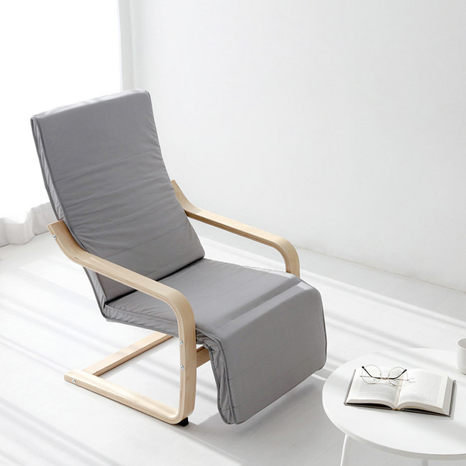 벤우드 안락의자 레그레스트 YC02A 커버, 라이트그레이 6847.0574, 1개