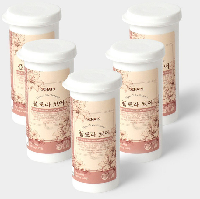 스캇나인 시크릿 여성 Y케어 특허 질유산균 락토바실러스 프로바이오틱스, 5개, 30정