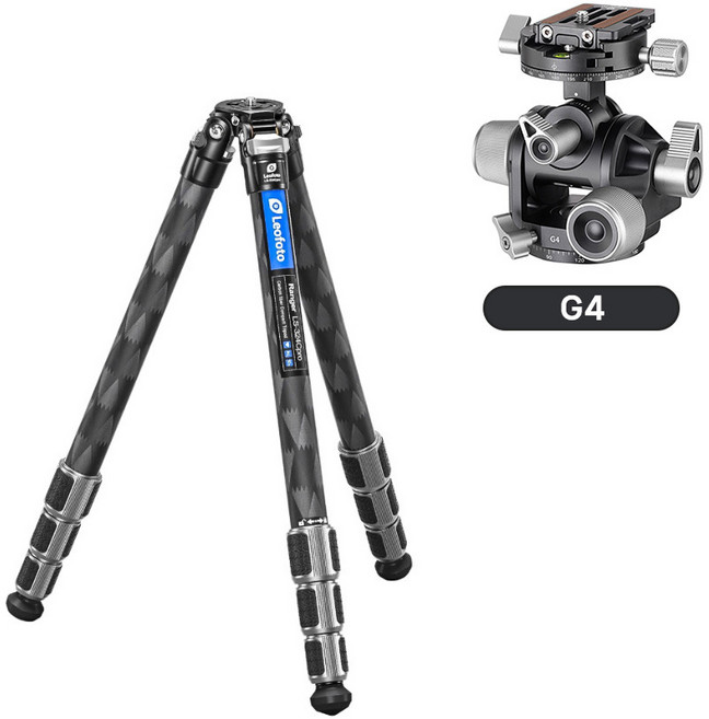 레오포토 LS-324C PRO+ G4 카본삼각대 기어헤드 세트 삼각대-헤드분리형, 선택1, 1개