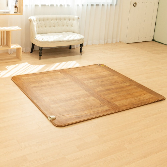 사계절구들장 전자파안심 거실 전기장판 대청마루 한일구들장 본사직영, 3인용 (160x183cm)