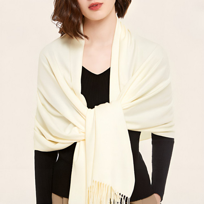 포디케이 남녀공용 캐시미어 라이크 머플러 빅사이즈 선물 목도리