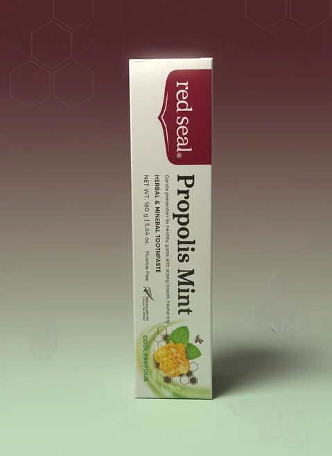 레드씰 프로폴리스 민트 치약, 160g, 1개 - 쿠팡