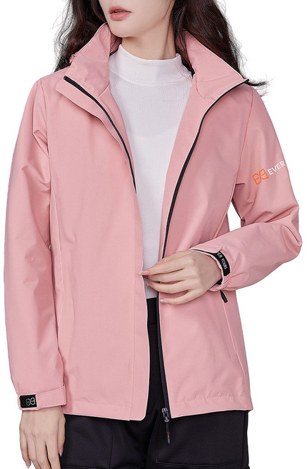 에버유어스 바람막이 여성 방수자켓 후드 탈부착 아우터 점퍼