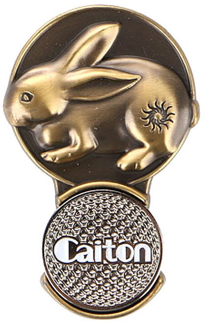 그린피플 12지신 조디악 황동 캐릭터 볼마커 12종, 토끼, 1개